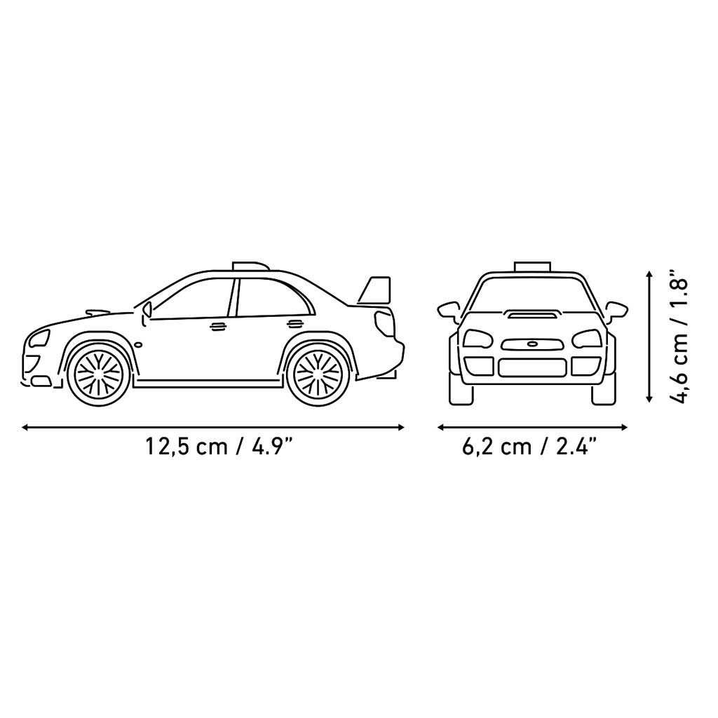 COBI: Subaru Impreza WRC 2003 samochód konstrukcyjny (24650) kép 4