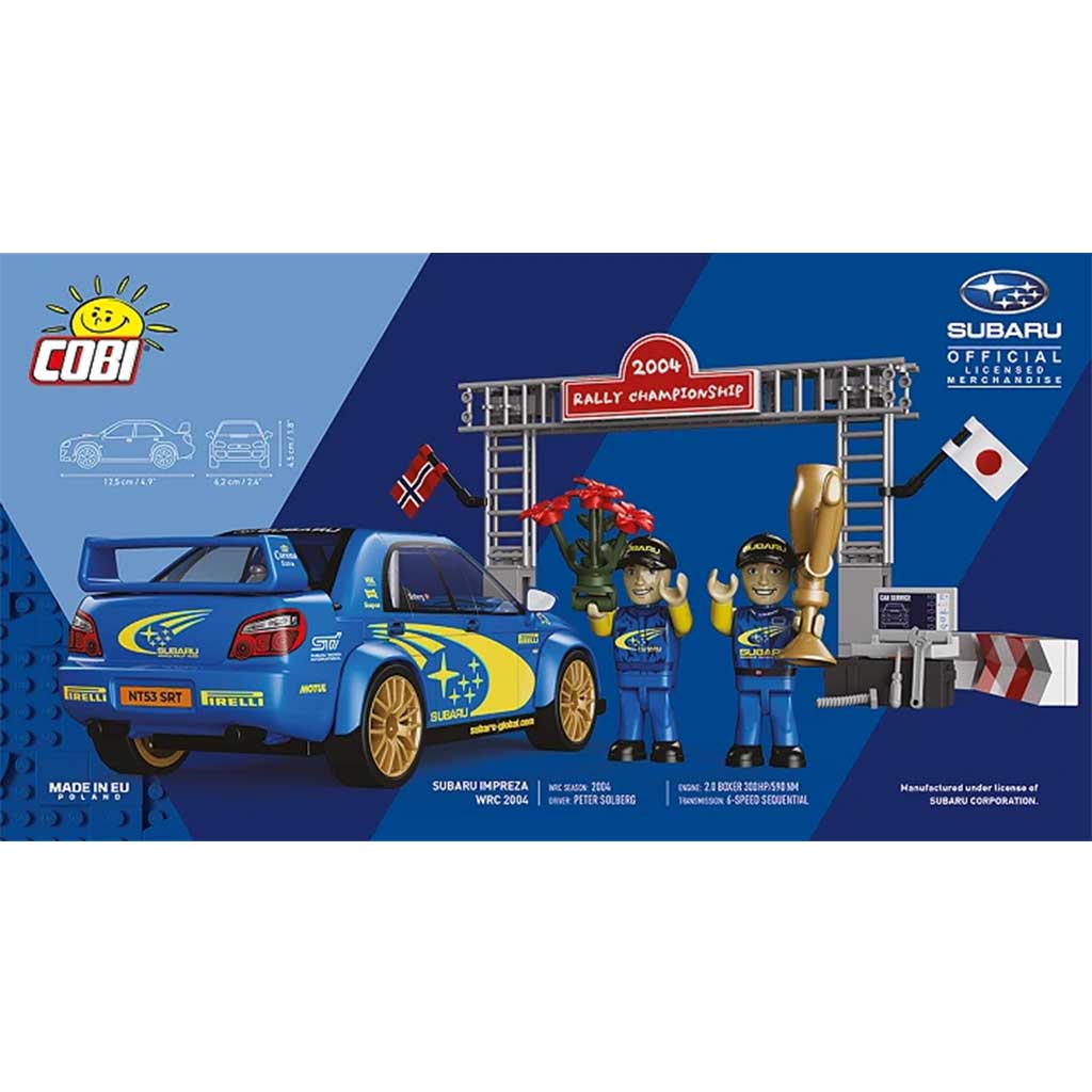 COBI: Subaru Impreza WRC 2004 samochód konstrukcyjny (24652) kép 2