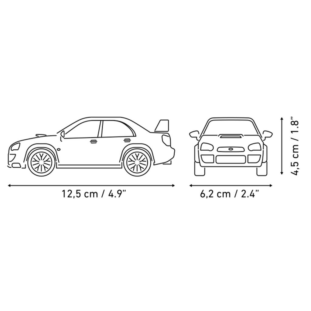 COBI: Subaru Impreza WRC 2004 samochód konstrukcyjny (24652) kép 4