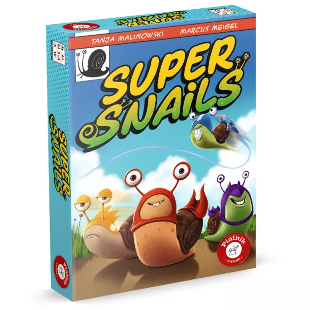 Super Snails - gra planszowa Piatnik kép 1