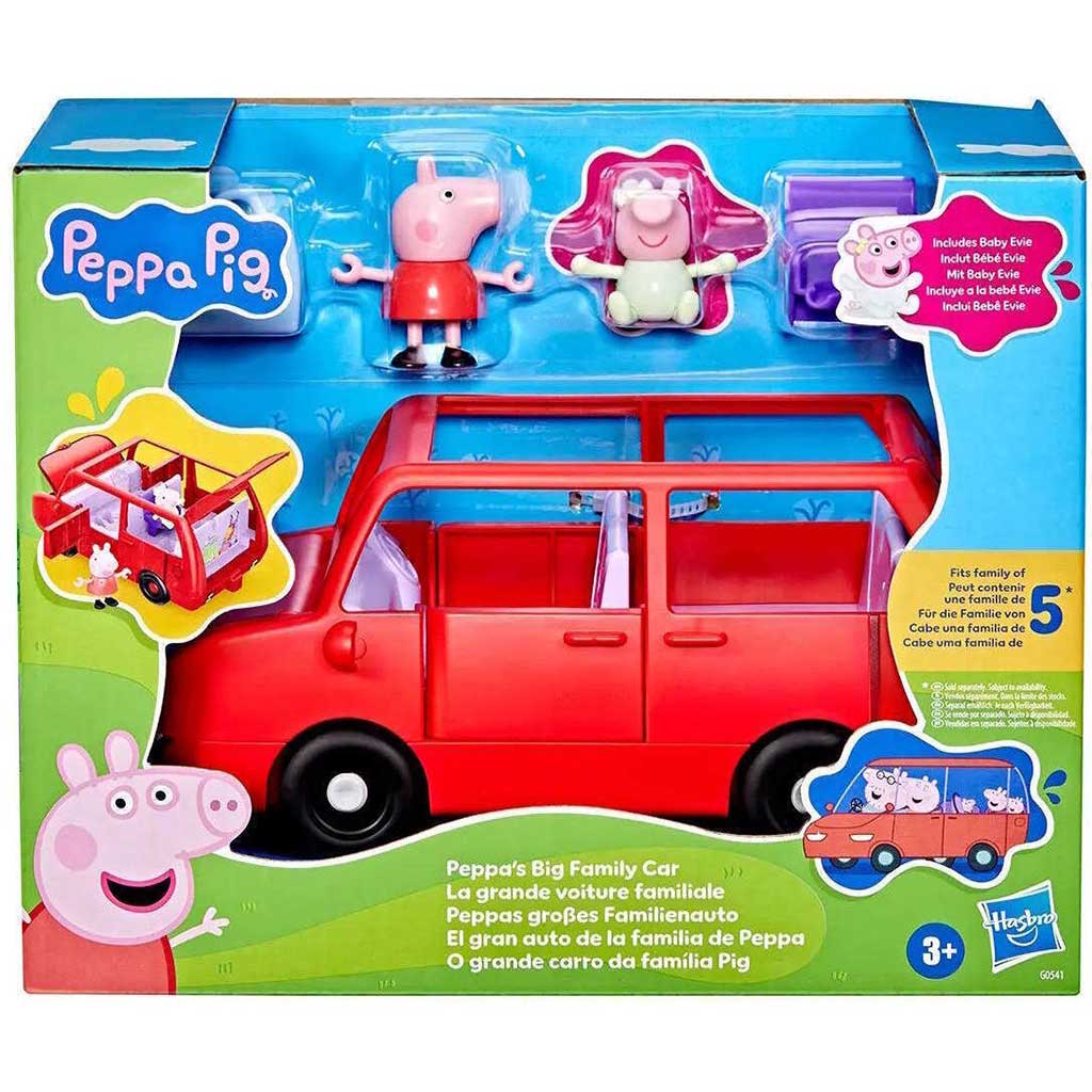 Świnka Peppa: Duży rodzinny samochód Peppy - zestaw do zabawy - Hasbro kép 1