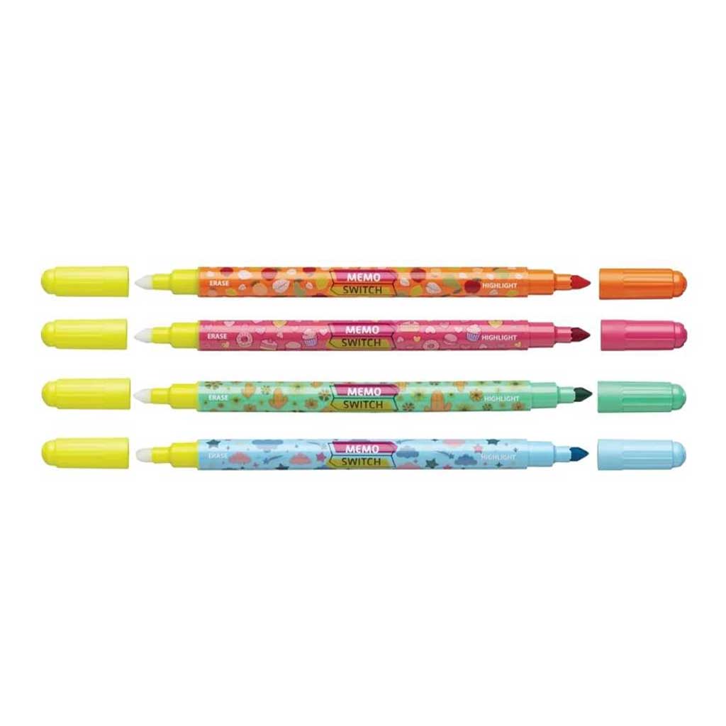 Switch dwustronny zakreślacz, zestaw 4 szt. - Carioca kép 2