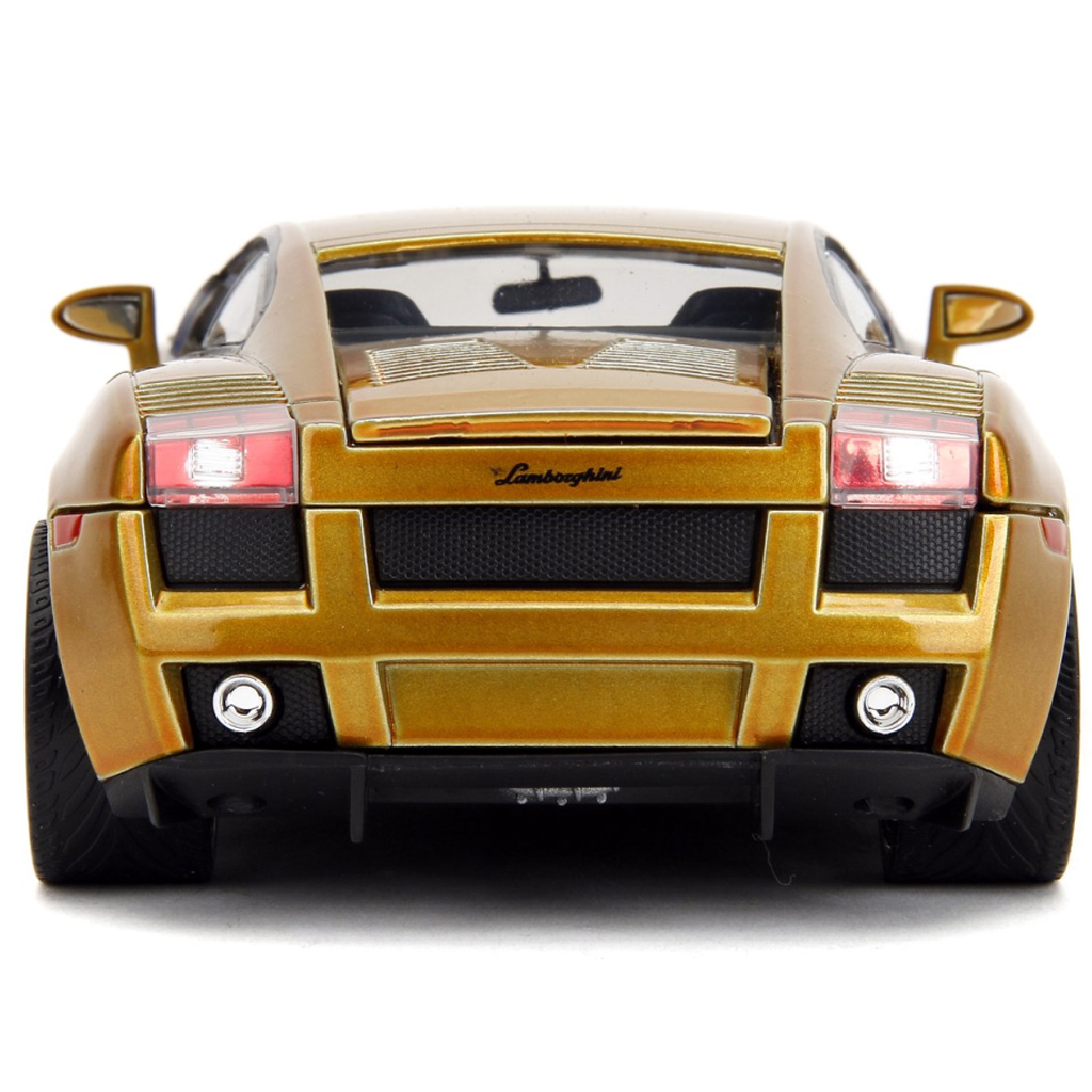 Szybcy i wściekli: Lamborghini Gallardo metalowy model samochodu 1/24 - Jada Toys kép 3