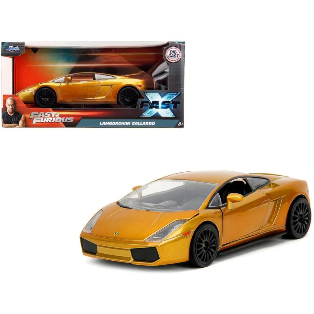 Szybcy i wściekli: Lamborghini Gallardo metalowy model samochodu 1/24 - Jada Toys kép 1