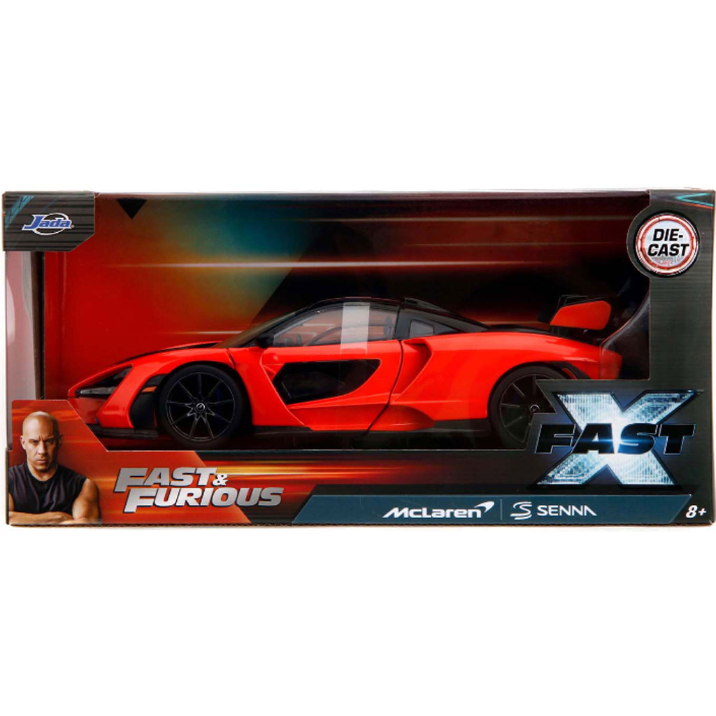 Szybcy i wściekli: metalowy model samochodu McLaren Senna w skali 1:24 - Jada Toys kép 1