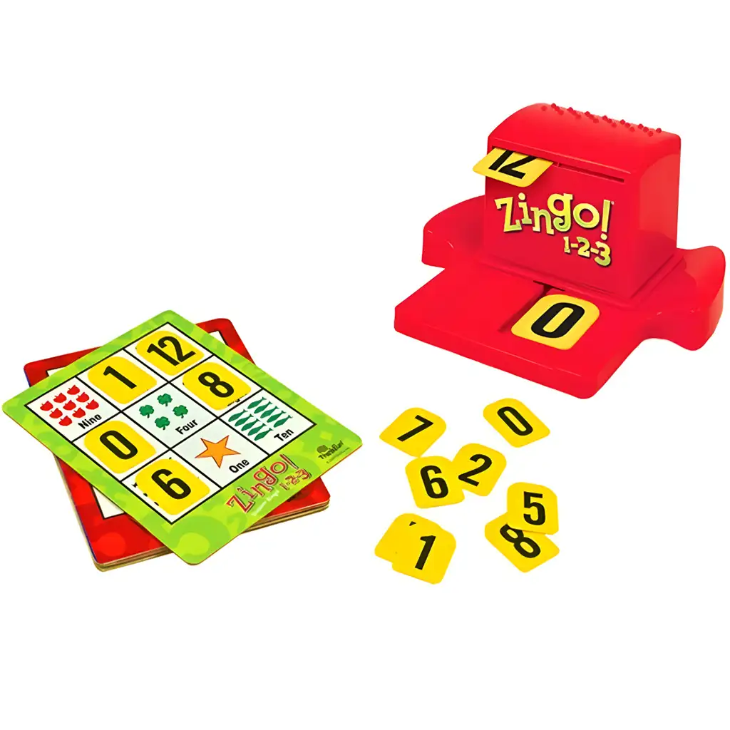 Thinkfun: Zingo 1-2-3 gra planszowa kép 2