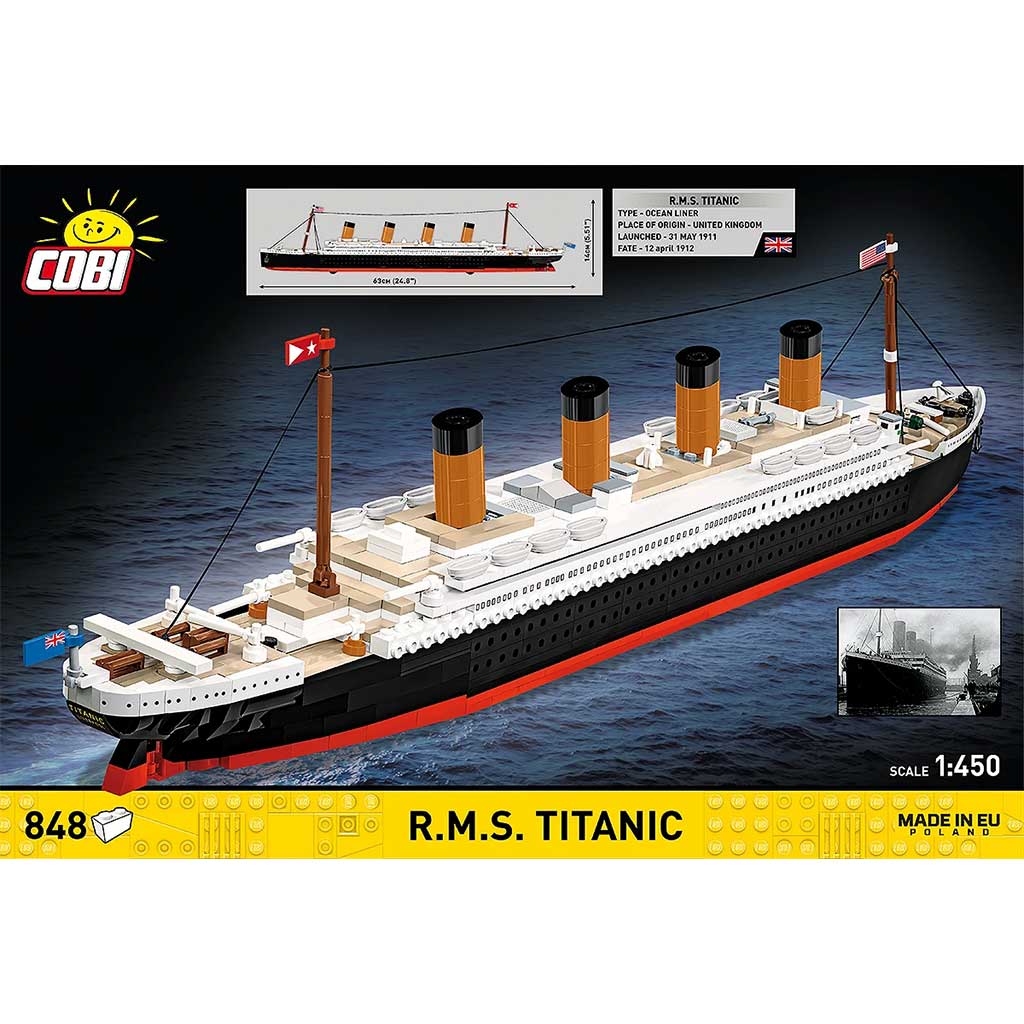 COBI: Model statku R.M.S. Titanic (1688) kép 2
