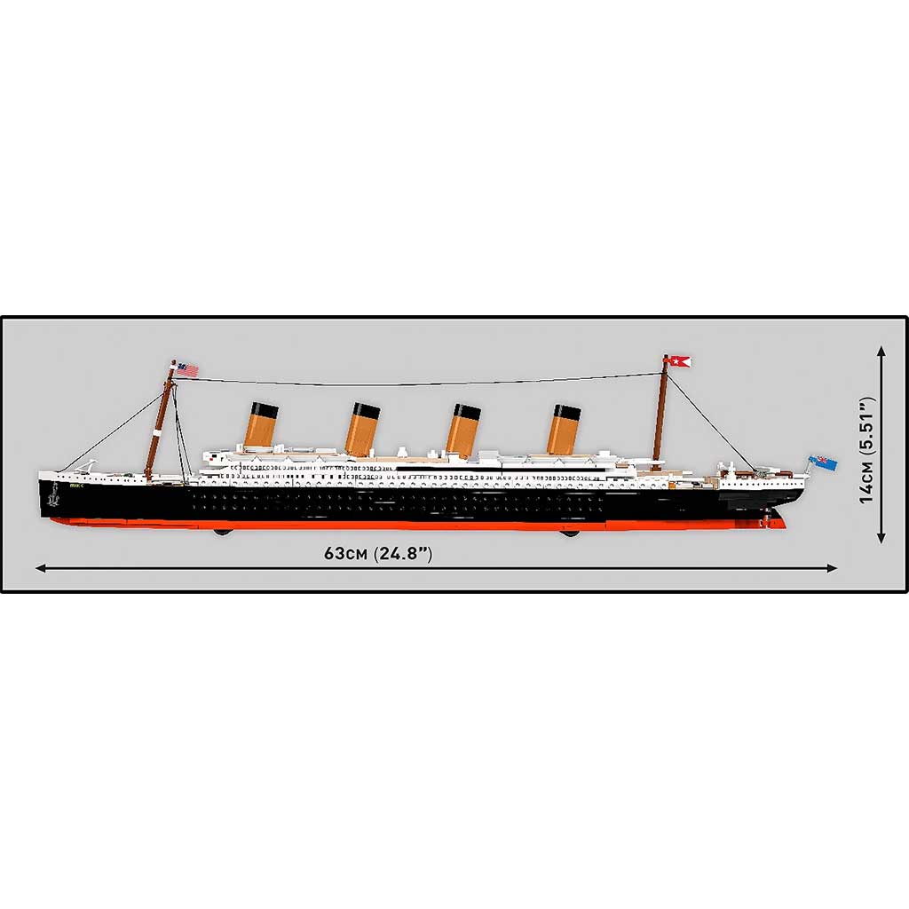 COBI: Model statku R.M.S. Titanic (1688) kép 4
