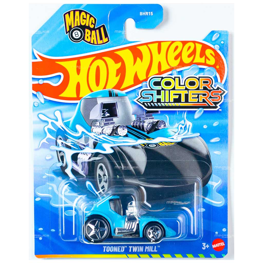 Hot Wheels: Tooned Twin Mill samochód zmieniający kolor 1/64 - Mattel kép 1