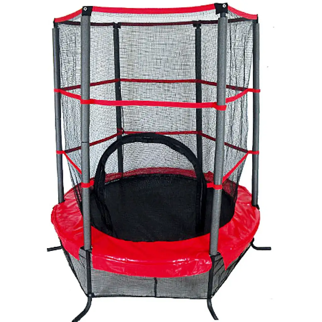Trampolina z siatką ochronną 137cm - Spartan kép 1
