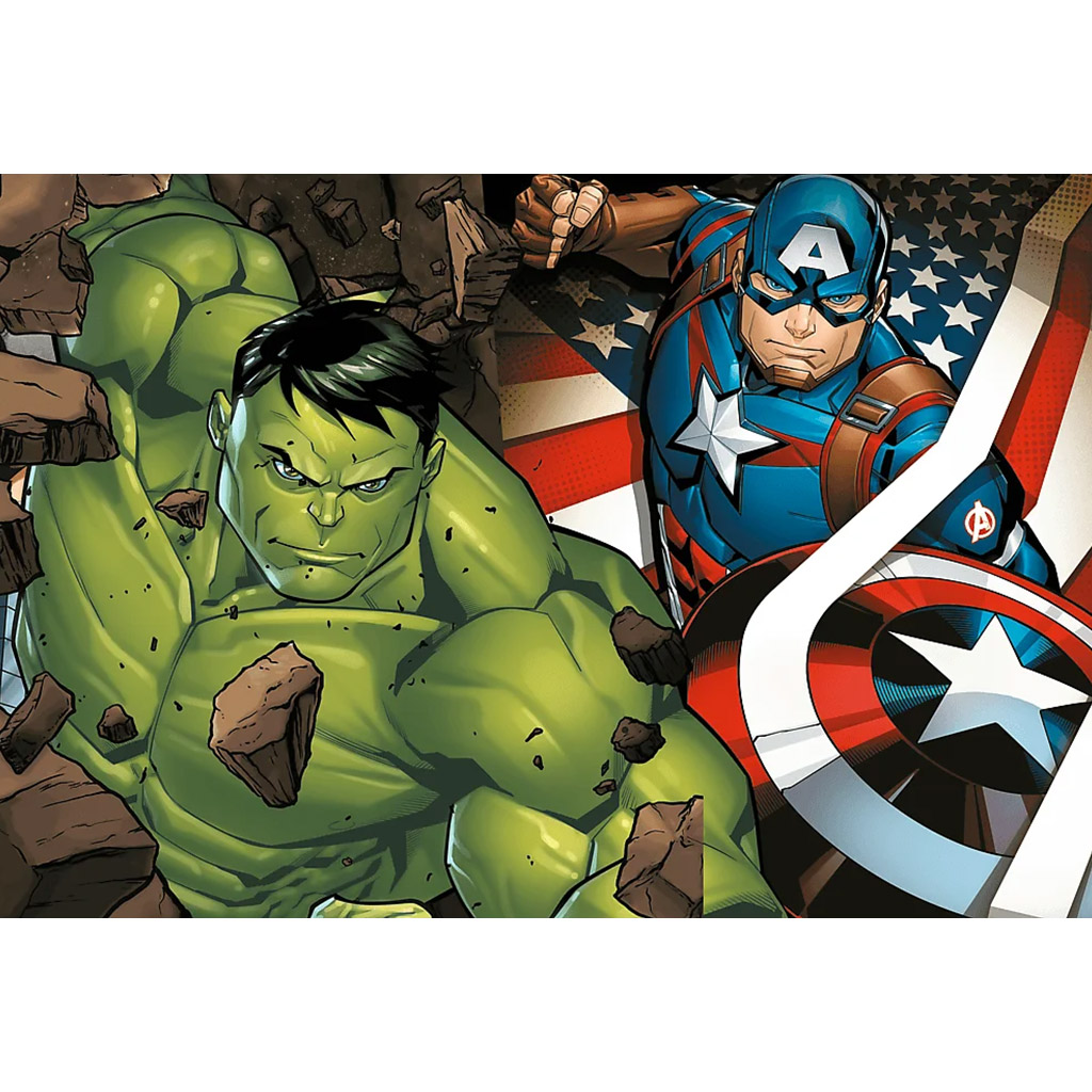Marvel Avengers zespół 24-elementowa Maxi puzzle - Trefl kép 2