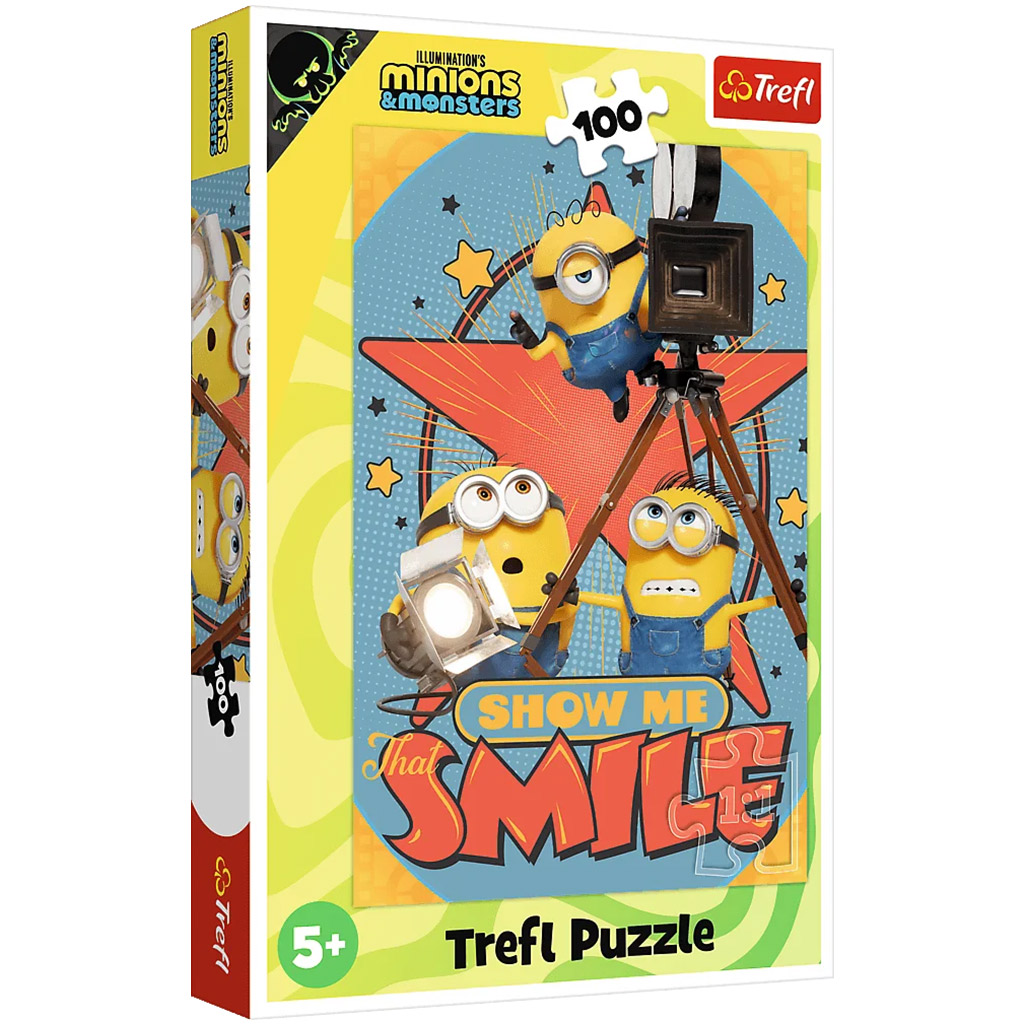 Minionki 3 Uśmiechnij się! Puzzle 100 elementów - Trefl kép 1