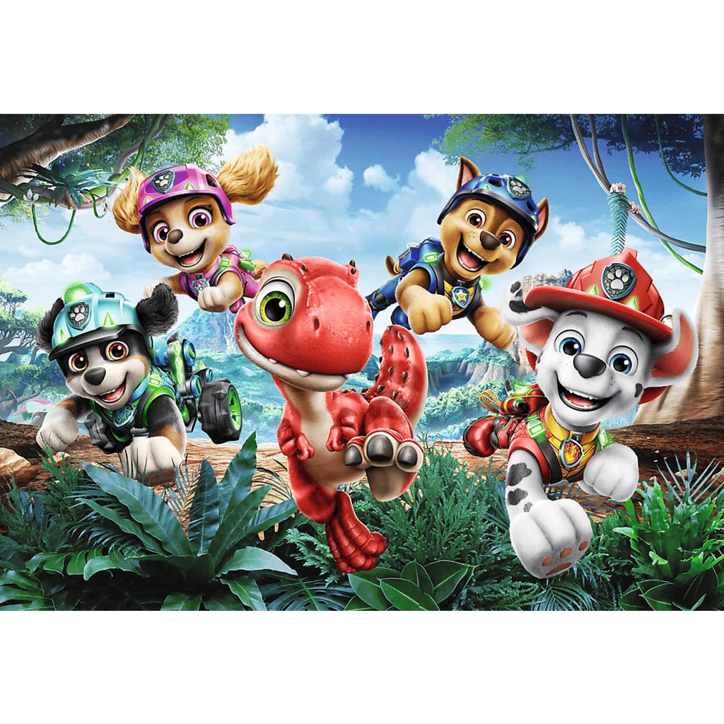 Paw Patrol Przygoda Dino Ratunk 60-częściowa układanka - Trefl kép 2