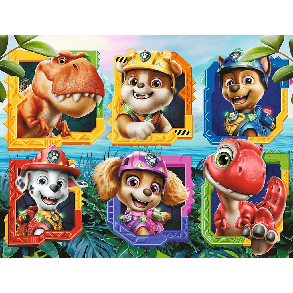 Paw Patrol Wyspa Dinozaurów 30-elementowa układanka - Trefl kép 2