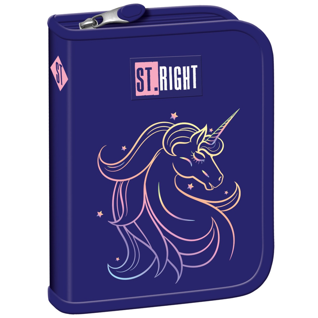 St.Right Unicorn Glow wysuwany piórnik PC03 20,5x14x3,5cm kép 1