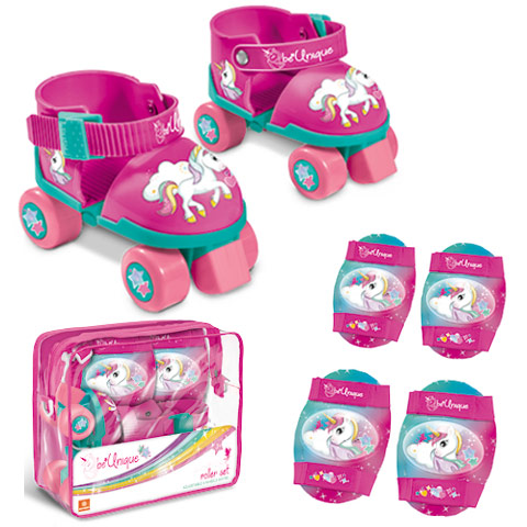 Zestaw rolek z jednorożcem i ochraniaczami - Mondo Toys kép 1