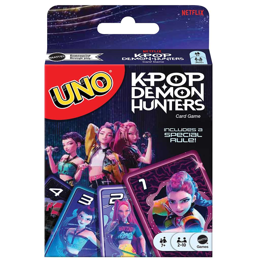K-POP Łowcy Demonów UNO gra karciana - Mattel kép 1