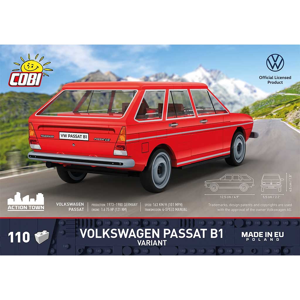 COBI: Volkswagen Passat B1 Variant samochód konstrukcyjny (24641) kép 2