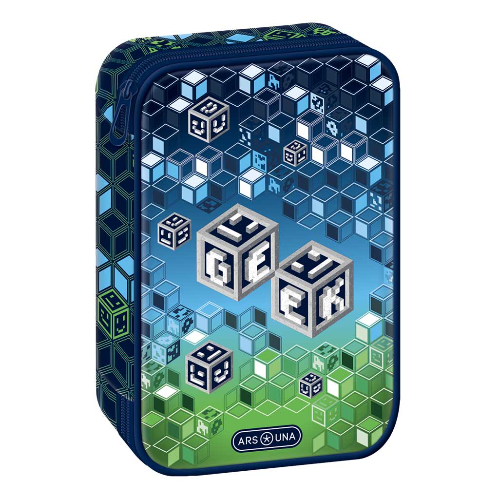 Ars Una: Geek wielopoziomowy piórnik 15,5 x 22,5 x 4,5 cm kép 1