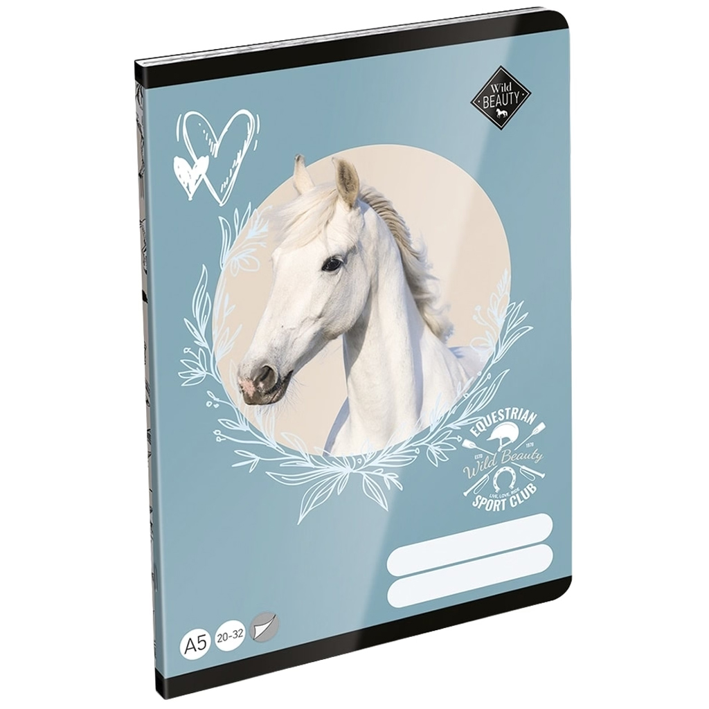 ICO: LizzySuli Wild Beauty Sport Club gładki zeszyt A/5 20-32 kép 1