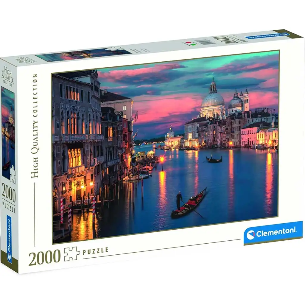 Wspaniały Canal Grande, puzzle HQC 2000 elementów – Clementoni kép 1