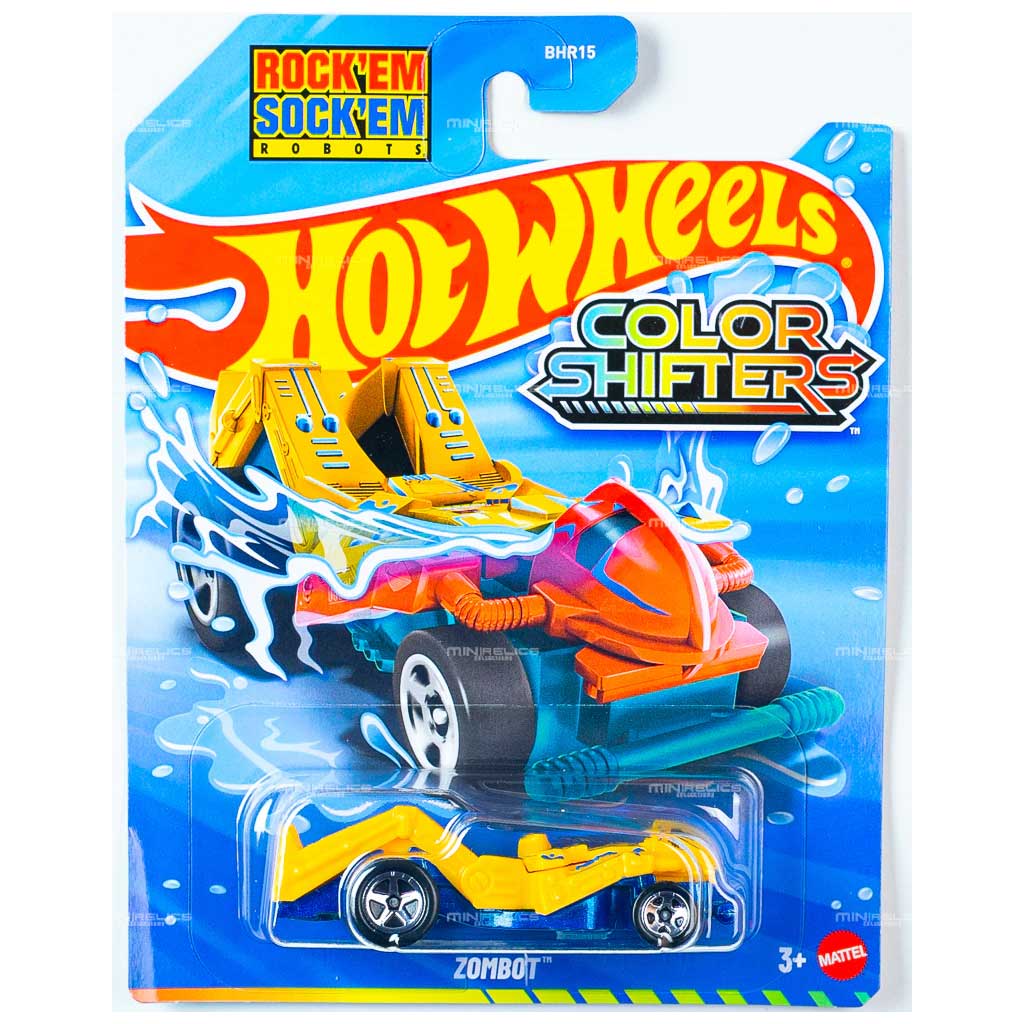 Hot Wheels: Zombot zmieniający kolor mały samochodzik 1/64 - Mattel kép 1