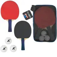 Adrenix zestaw do ping-ponga w torbie z 3 piłeczkami