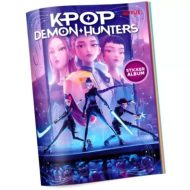 Album kolekcjonerski łowców demonów K‑Pop do naklejek - 2 x 5 szt. naklejek