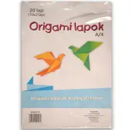 Arkusze origami A4, 20 sztuk.