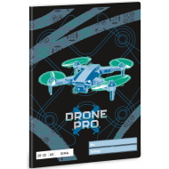 Ars Una: Drone Pro gładki zeszyt A5 20-32