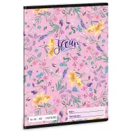 Ars Una: Fleur kwiatowy zeszyt w linie dla klasy 1 A/5