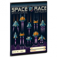 Ars Una: Space Race zeszyt gładki A5 20-32