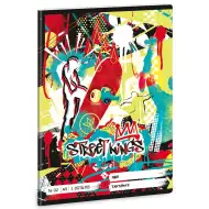 Ars Una: Street Kings zeszyt w linie dla drugiej klasy z motywem deskorolki A/5