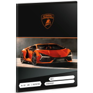Ars Una: zeszyt w linie Lamborghini dla klasy 2, format A5, 16-32 stron
