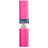 Bibuła krepowa w kolorze różowym 50x200 cm
