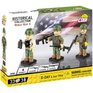 COBI: Zestaw figurek D-Day II wojna światowa, 6 czerwca 1944 (2058)