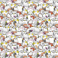 Cardex: Papier do pakowania w wesołe ptaki, 100x70 cm