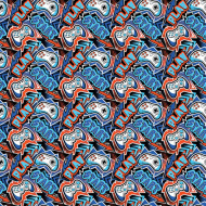 Cardex: Papier do pakowania z motywem kontrolera do gier 100x70 cm