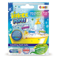 Craze Inkee: Wegańska sól do kąpieli Popz o aromacie popcornu, 15g