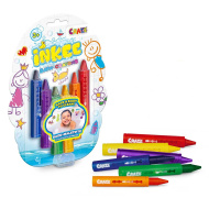 Craze Inkee: Woskowe kredki do kąpieli, zestaw 6 szt.