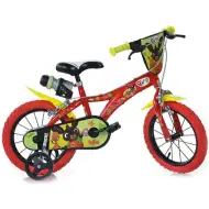 Czerwony rowerek dziecięcy Bing w rozmiarze 14 - rower Dino Bikes