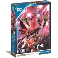 DC Comics: Liga Sprawiedliwości komiks 1000-elementowe puzzle Compact 50x70cm - Clementoni