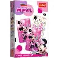Disney: Gra w karty Czarny Piotruś z Minnie Mouse - Trefl