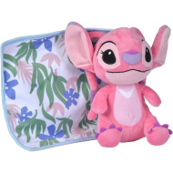 Disney Stitch Anioł pluszowa figurka z kocykiem 25 cm - Simba Toys