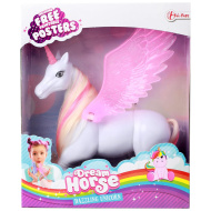 Dream Horse Błyszczący jednorożec z różowymi skrzydłami 18 cm