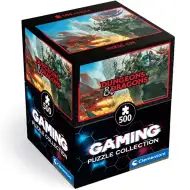 Dungeons & Dragons – Płomienna kraina 500-elementowe puzzle - Clementoni