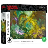 Dungeons&Dragons: Polowanie na zielonego smoka 1000-elementowe puzzle - Trefl