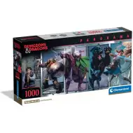 Dungeons & Dragons panoramiczna układanka 1000 elementów z plakatem - Clementoni