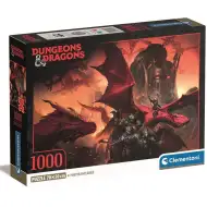 Dungeons & Dragons puzzle 1000 elementów z plakatem - Clementoni