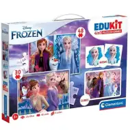 Edukit: Kraina Lodu 4 w 1 zestaw gier - Clementoni